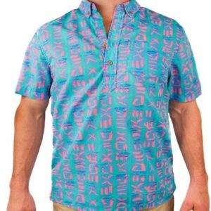 Chubbies Neon Nutter shirt